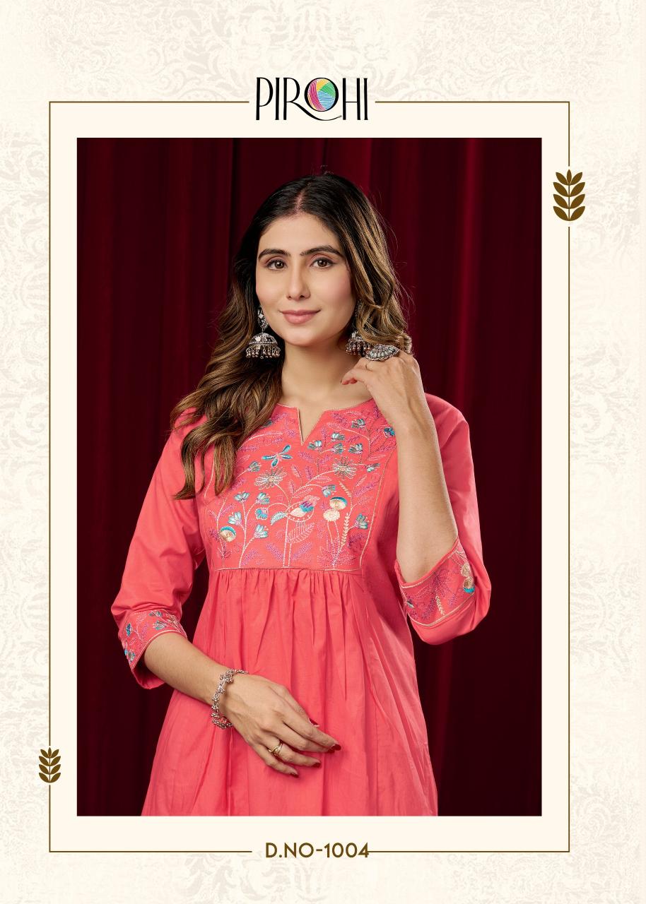 Pirohi Neeta vol 2 catalog indo western cord set