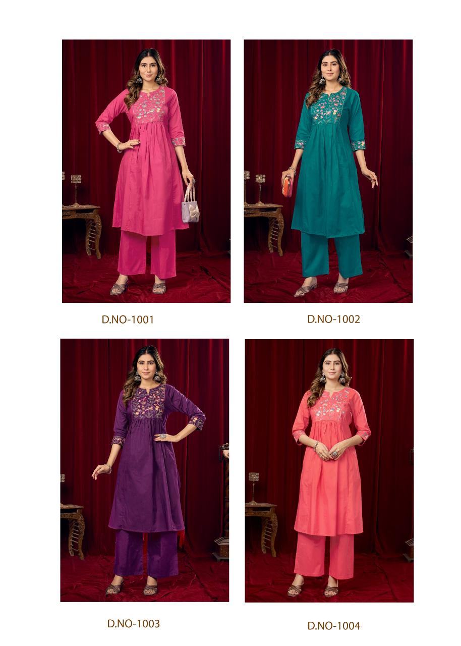 Pirohi Neeta vol 2 catalog indo western cord set