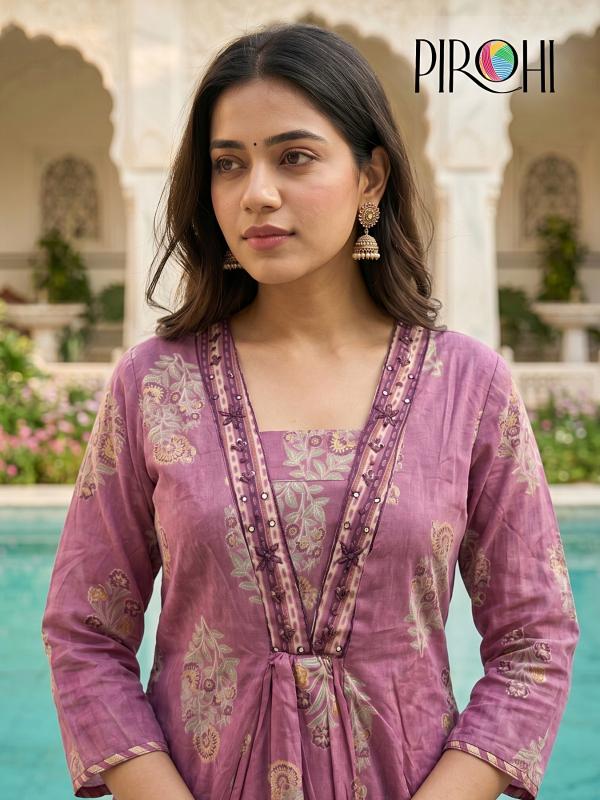 Pirohi Sonia catalog cotton long kurtis wholesale