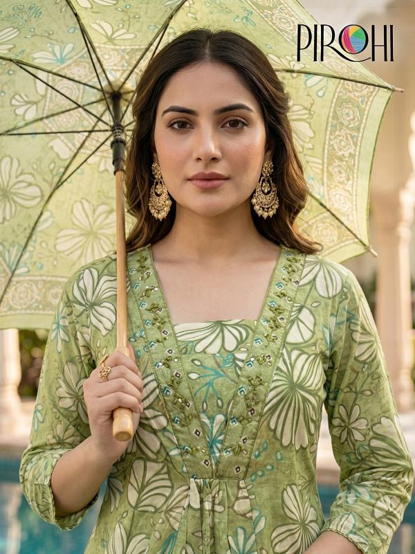Pirohi Sonia catalog cotton long kurtis wholesale