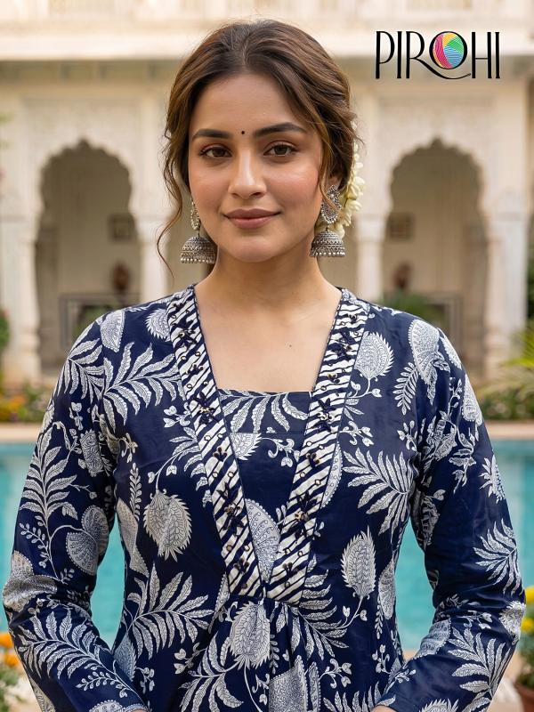 Pirohi Sonia catalog cotton long kurtis wholesale