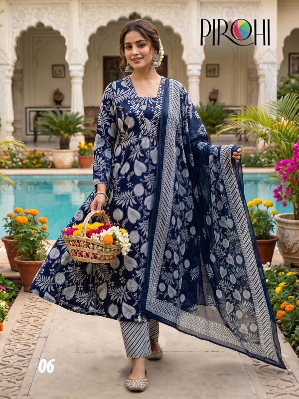 Pirohi Sonia catalog cotton long kurtis wholesale