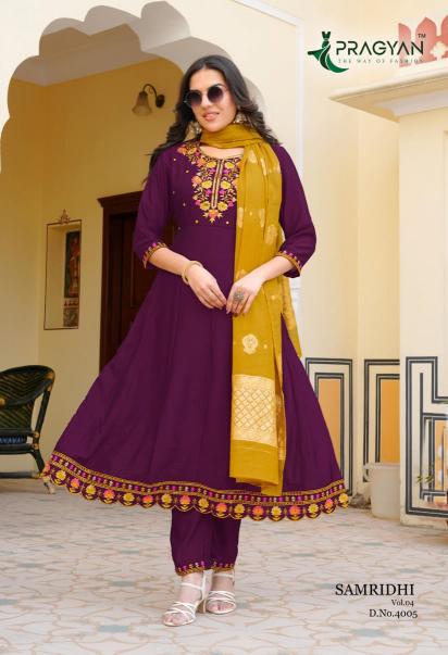Pragyan Samriddhi vol 4 catalog wholesale kurti in raipur