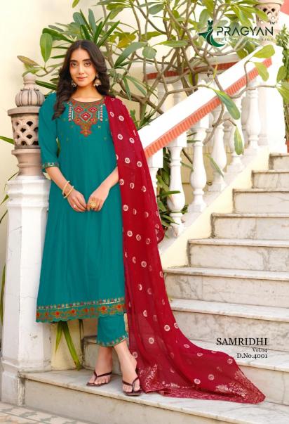 Pragyan Samriddhi vol 4 catalog wholesale kurti in raipur