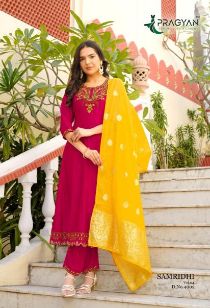 Pragyan Samriddhi vol 4 catalog wholesale kurti in raipur