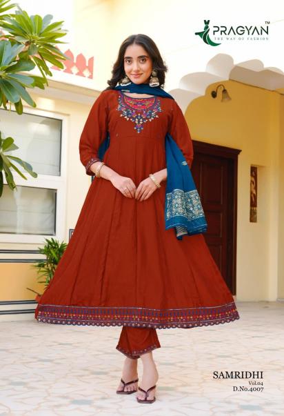 Pragyan Samriddhi vol 4 catalog wholesale kurti in raipur