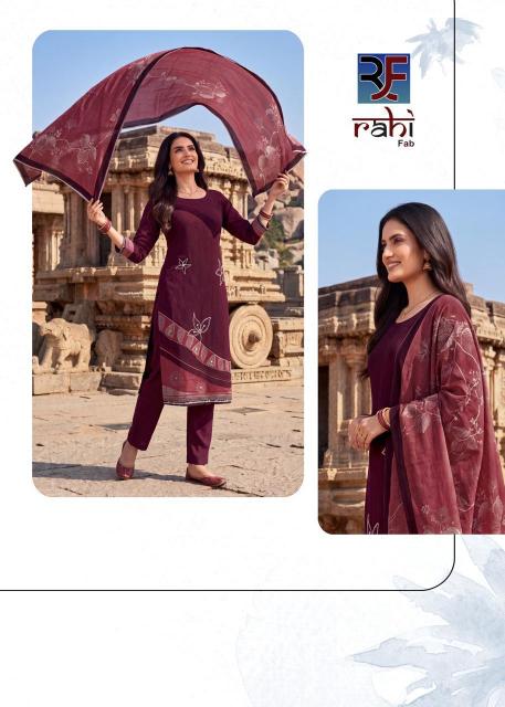 Rahi Rising Silver Vol-4 – Kurti Pant With Dupatta - Wholesale Catalog