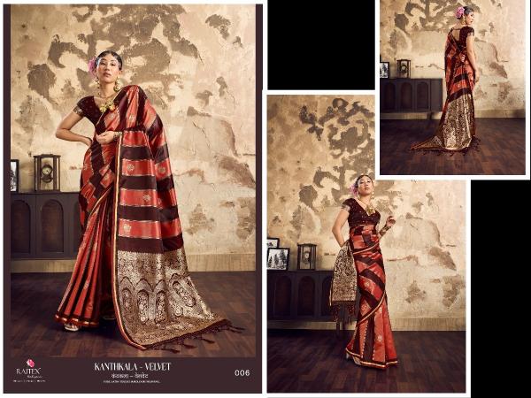 Rajtex Kanthkala Velvet catalog mumbai saree wholesale market
