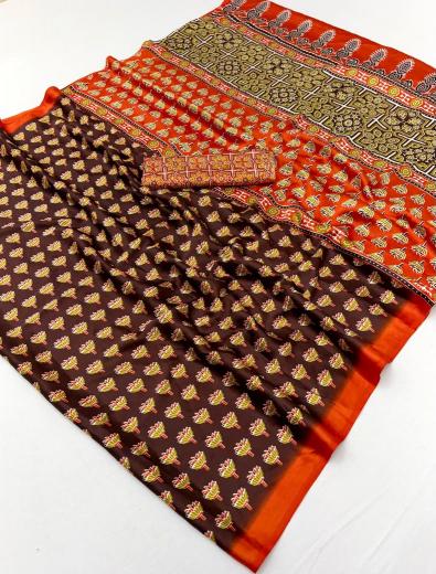 Rajtex Pure Ajrakh 045 catalog surat saree lot wholesale