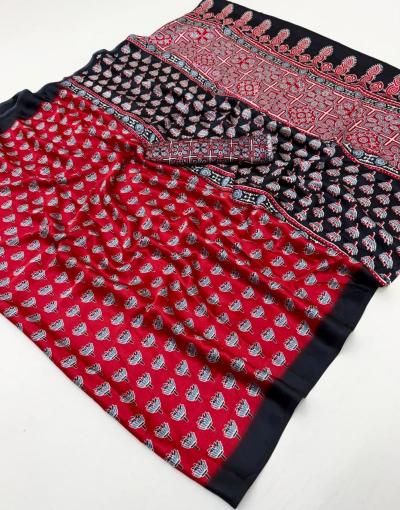Rajtex Pure Ajrakh 045 catalog surat saree lot wholesale