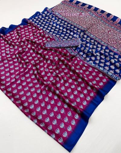 Rajtex Pure Ajrakh 045 catalog surat saree lot wholesale