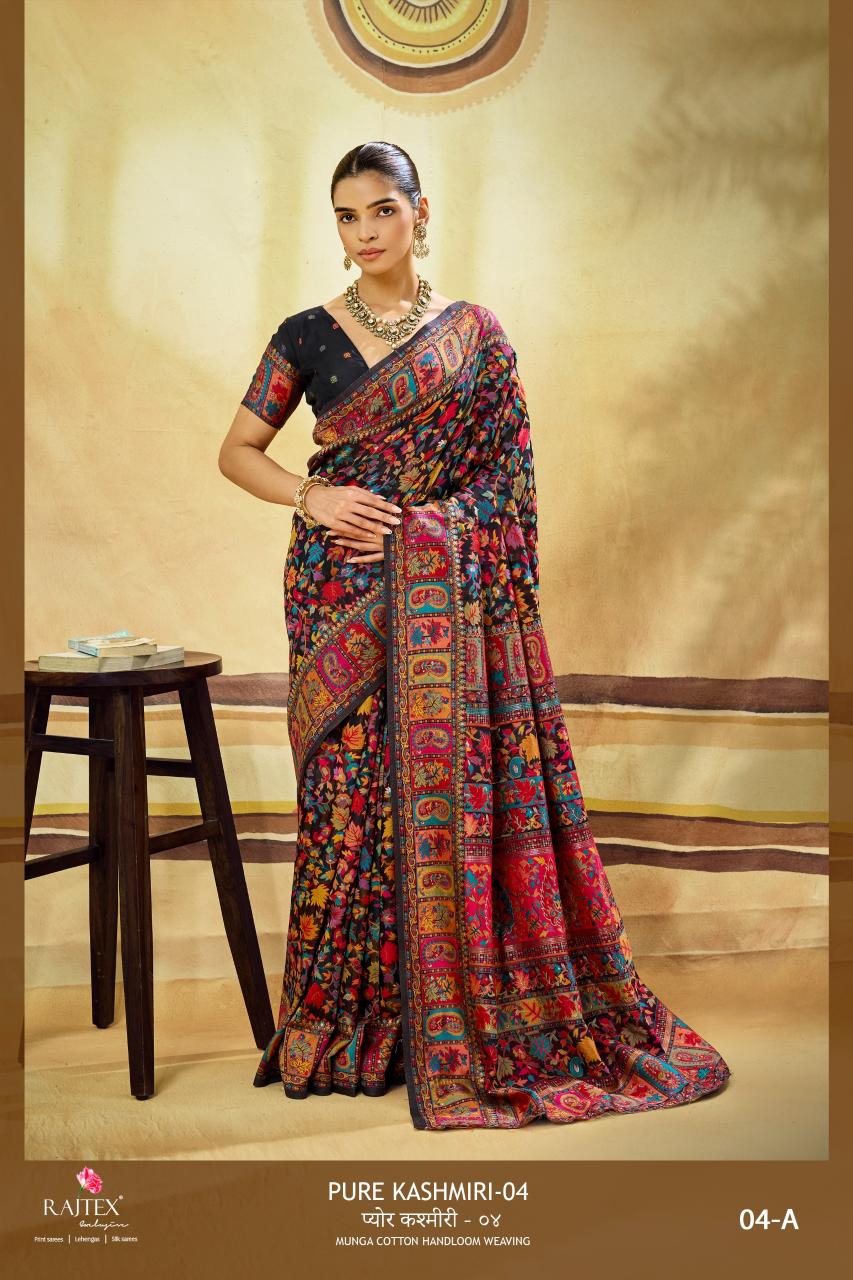 Rajtex Pure Kashmiri 04 catalog online surat saree wholesale