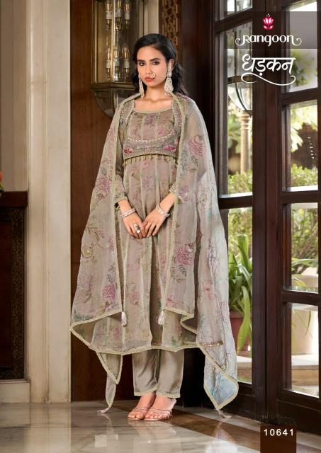Rangoon Dhadkan catalog cheap kurtis for wholesale business