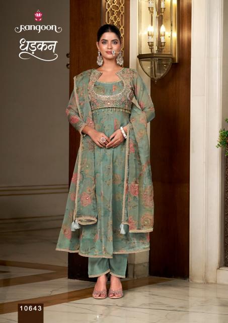 Rangoon Dhadkan catalog cheap kurtis for wholesale business