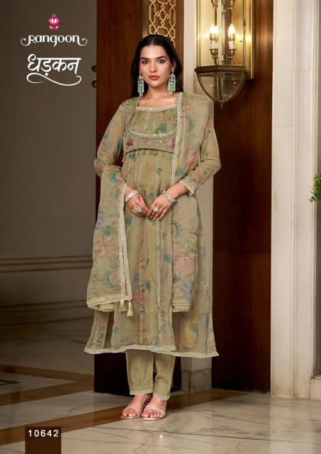 Rangoon Dhadkan catalog cheap kurtis for wholesale business