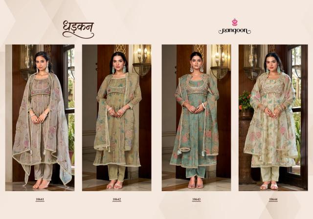 Rangoon Dhadkan catalog cheap kurtis for wholesale business