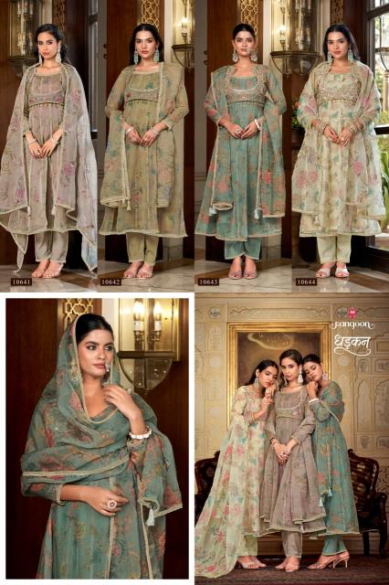 Rangoon Dhadkan catalog cheap kurtis for wholesale business