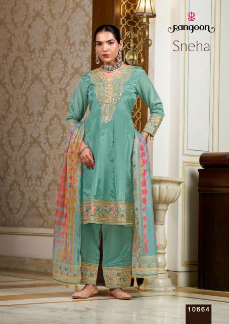 Rangoon Sneha catalog wholesale rate kurtis in delhi