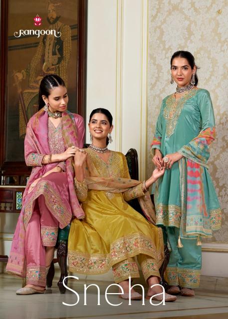 Rangoon Sneha catalog wholesale rate kurtis in delhi