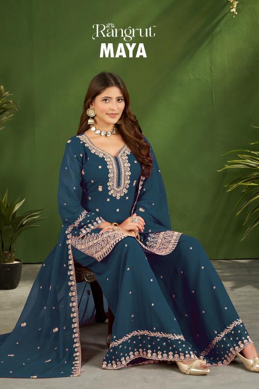 Rangrut Maya catalog branded kurti wholesale market