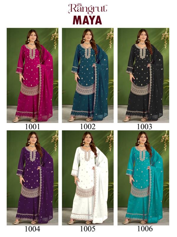 Rangrut Maya catalog branded kurti wholesale market