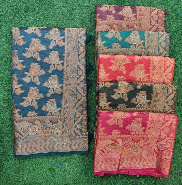 Reva Melody Organja Swaroski vol 2 catalog surat sarees online wholesale