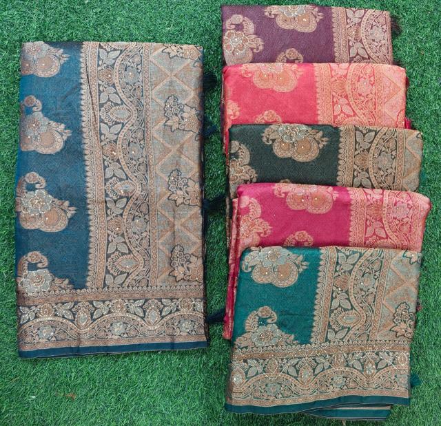 Reva Melody Organja Swaroski vol 8 catalog surat sarees wholesale market in mumbai