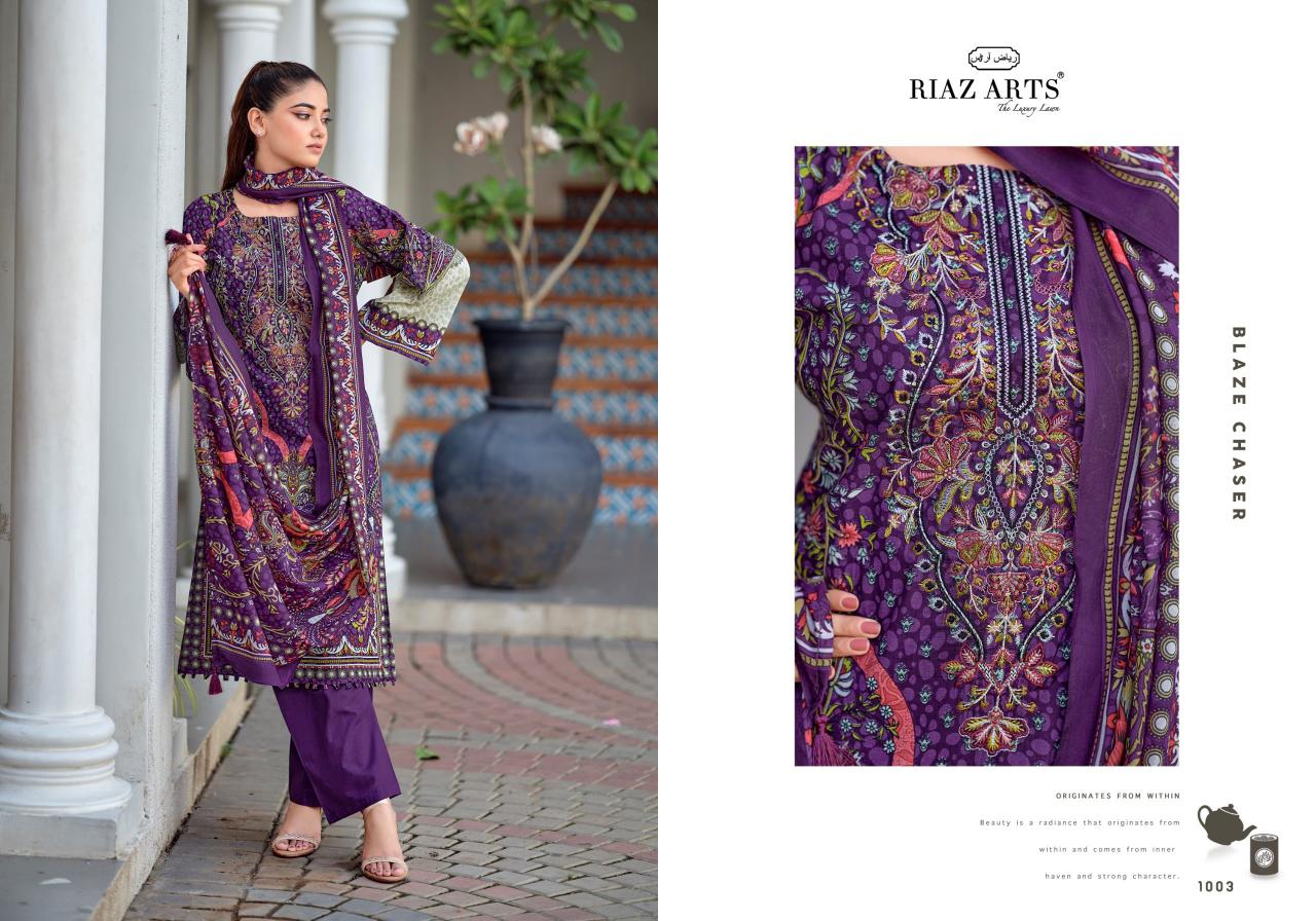 Riaz Arts Nayra vol 43 catalog cotton dress material surat