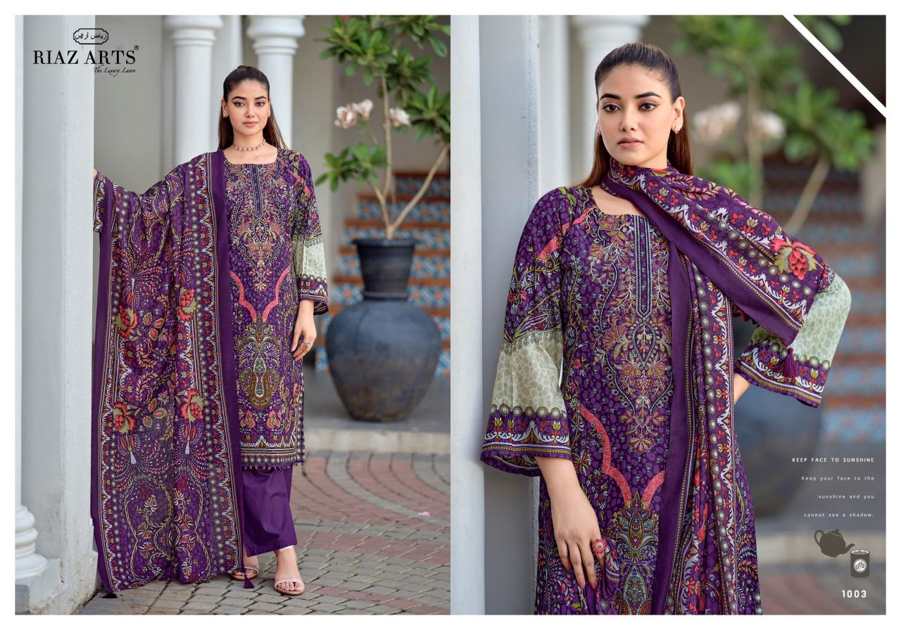 Riaz Arts Nayra vol 43 catalog cotton dress material surat
