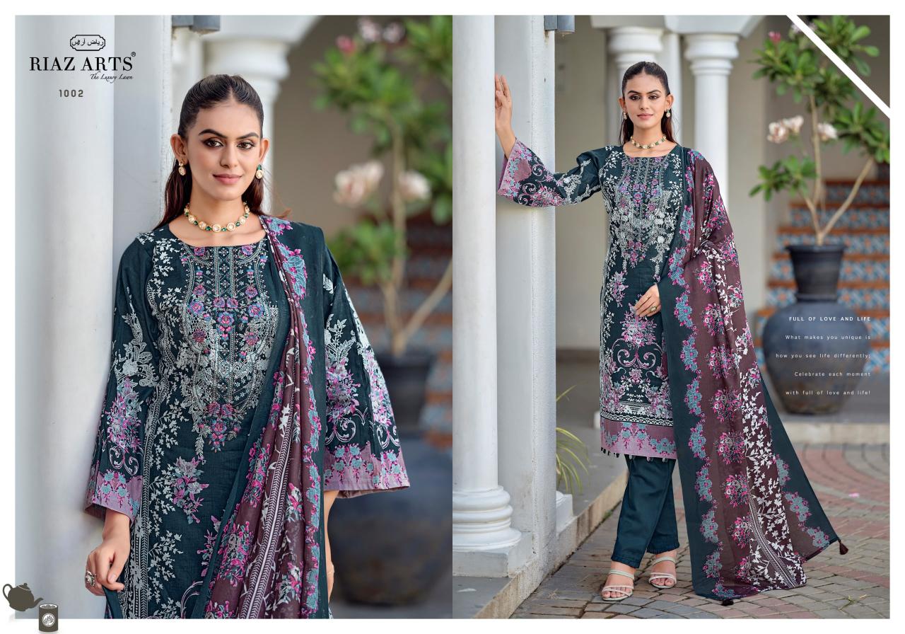 Riaz Arts Nayra vol 43 catalog cotton dress material surat