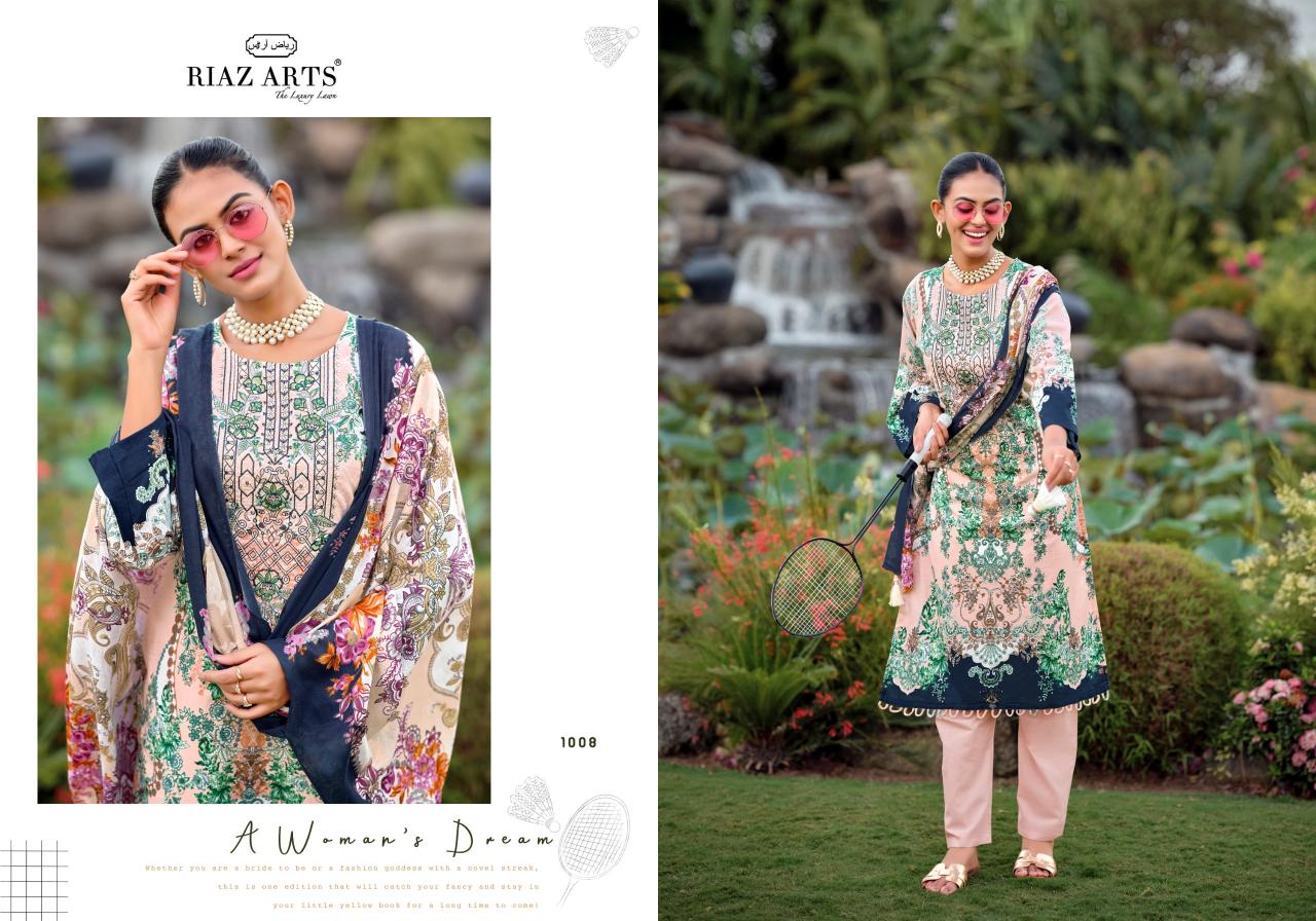 Riaz Arts Nayra vol 44 catalog ethnic dress material surat