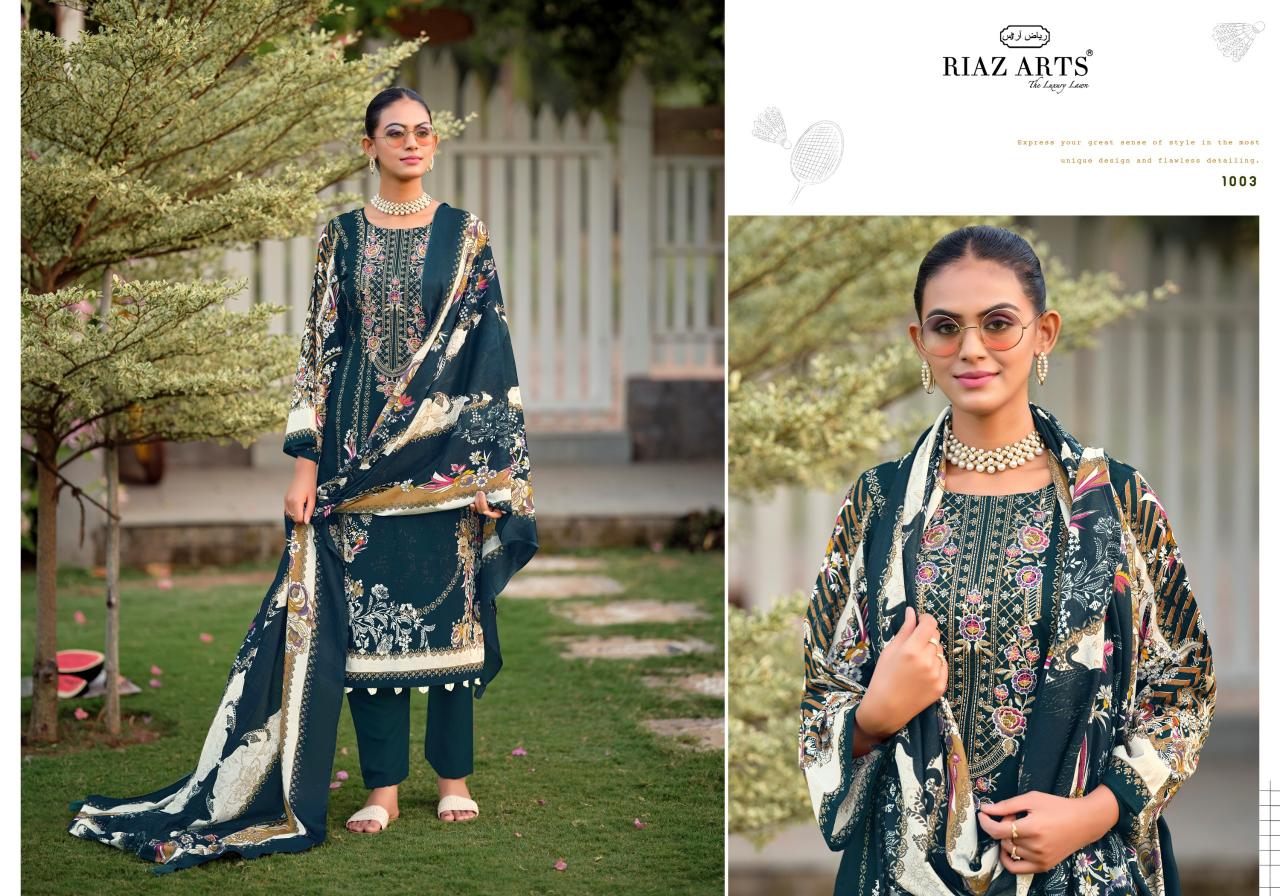Riaz Arts Nayra vol 44 catalog ethnic dress material surat