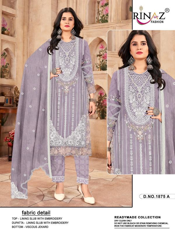 Rinaz 1875 catalog pakistani suits wholesaler in india