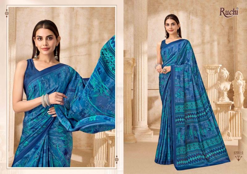 Ruchi Vedanta Silk vol 54 catalog wholesale market of saree
