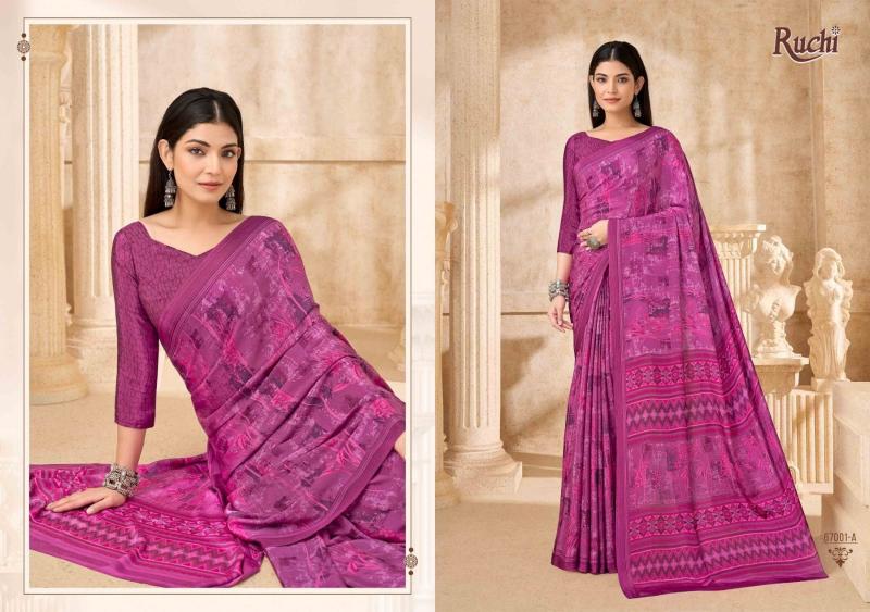 Ruchi Vedanta Silk vol 54 catalog wholesale market of saree