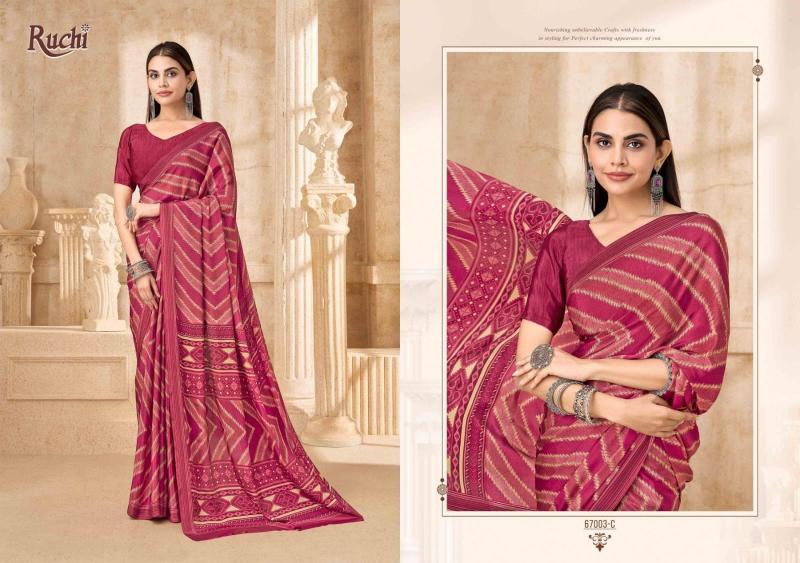 Ruchi Vedanta Silk vol 54 catalog wholesale market of saree