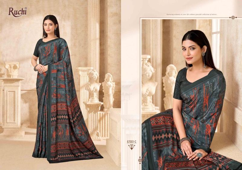 Ruchi Vedanta Silk vol 54 catalog wholesale market of saree