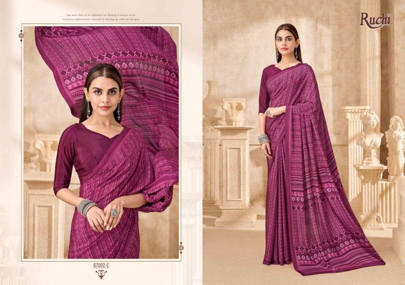 Ruchi Vedanta Silk vol 54 catalog wholesale market of saree
