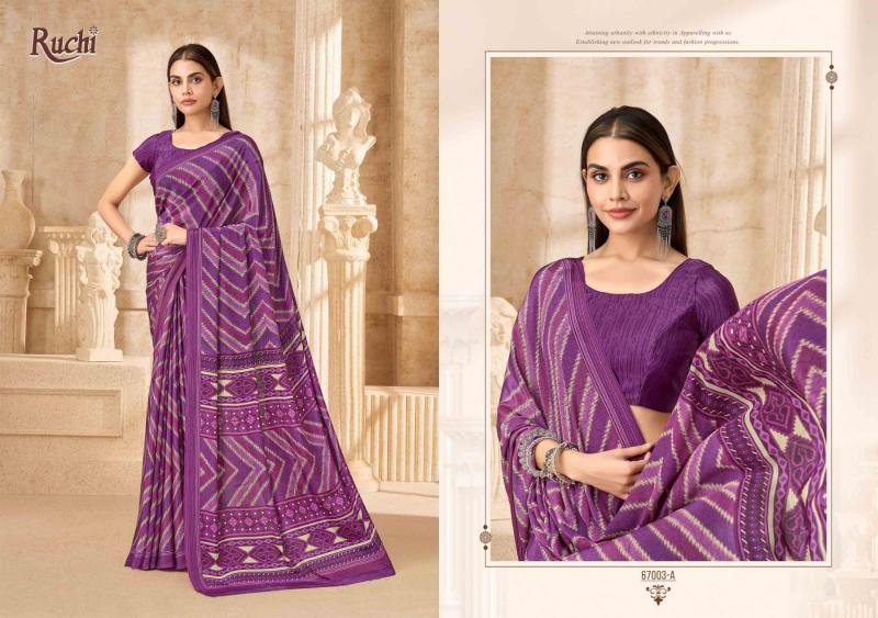 Ruchi Vedanta Silk vol 54 catalog wholesale market of saree