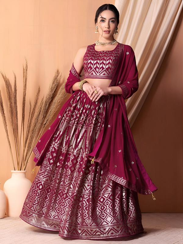 Sabella 15114 Pink catalog wholesale lehenga shop in chandigarh