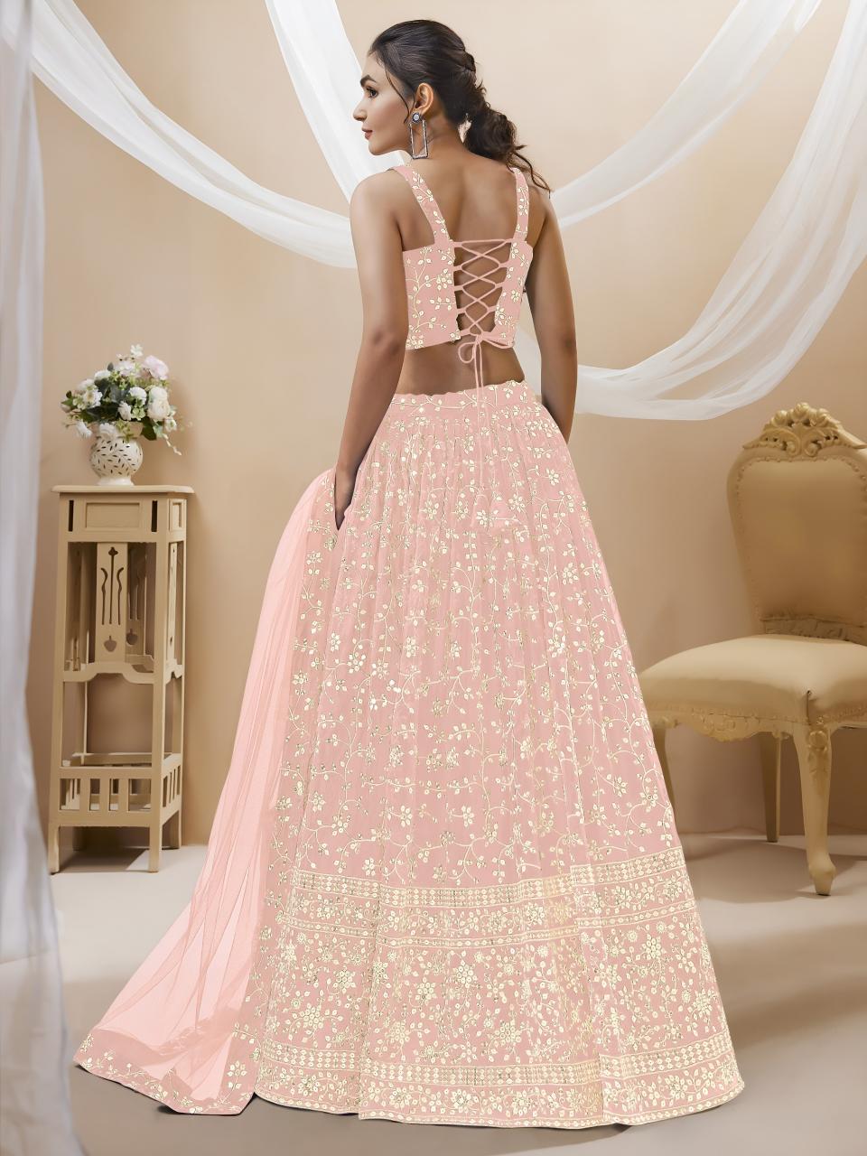Sabella 403 Pink catalog designer pakistani suits wholesale