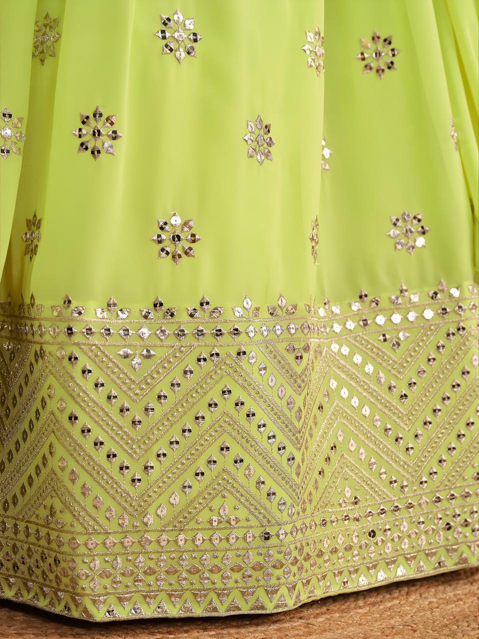Sabella 5060 Lime catalog wholesale lehenga shop in chennai