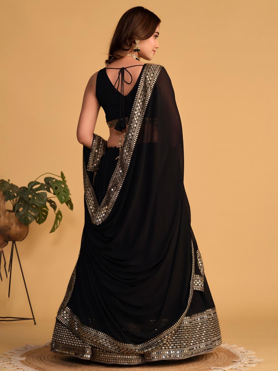 Sabella 5061 Black catalog wholesale lehenga shop in delhi