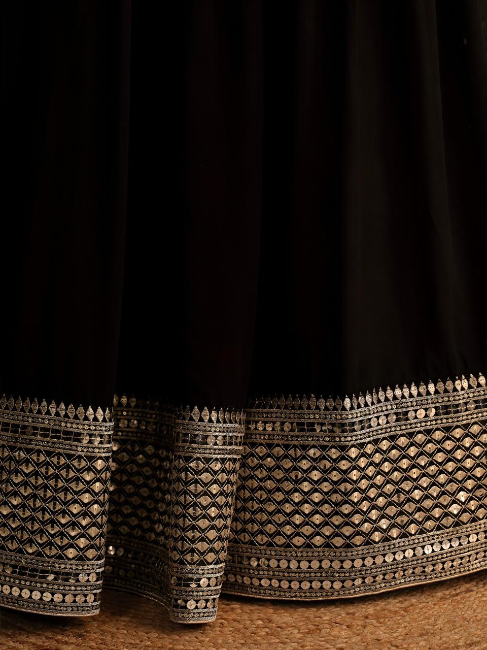 Sabella 5061 Black catalog wholesale lehenga shop in delhi