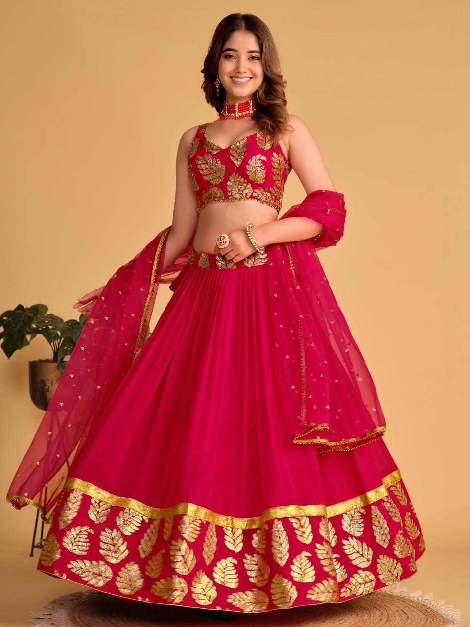 Sabella 5062 Pink catalog wholesale lehenga shop in mumbai