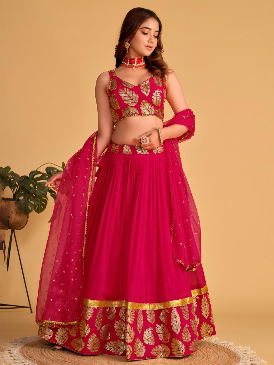 Sabella 5062 Pink catalog wholesale lehenga shop in mumbai