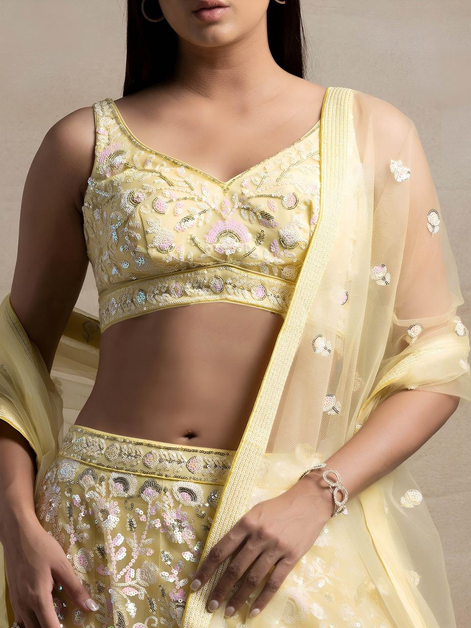 Sabella 5126 Yellow catalog online Lehenga choli in wholesale price