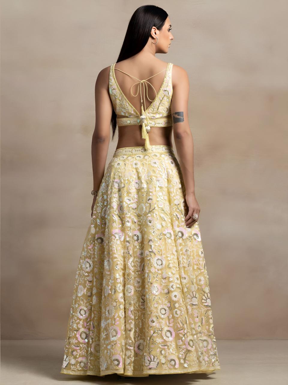 Sabella 5126 Yellow catalog online Lehenga choli in wholesale price