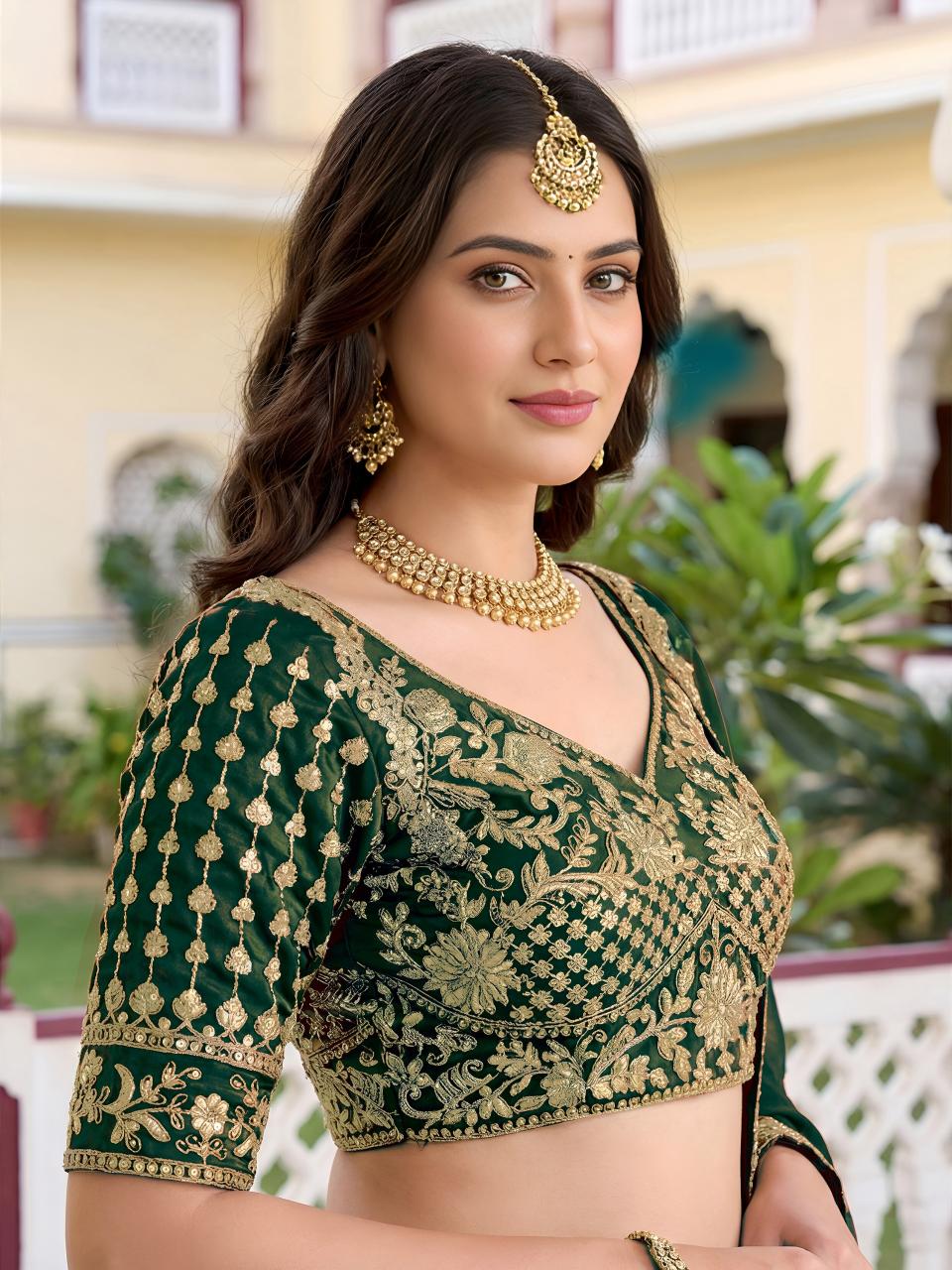 Sabella 5135 Green catalog lehenga choli wholesale market