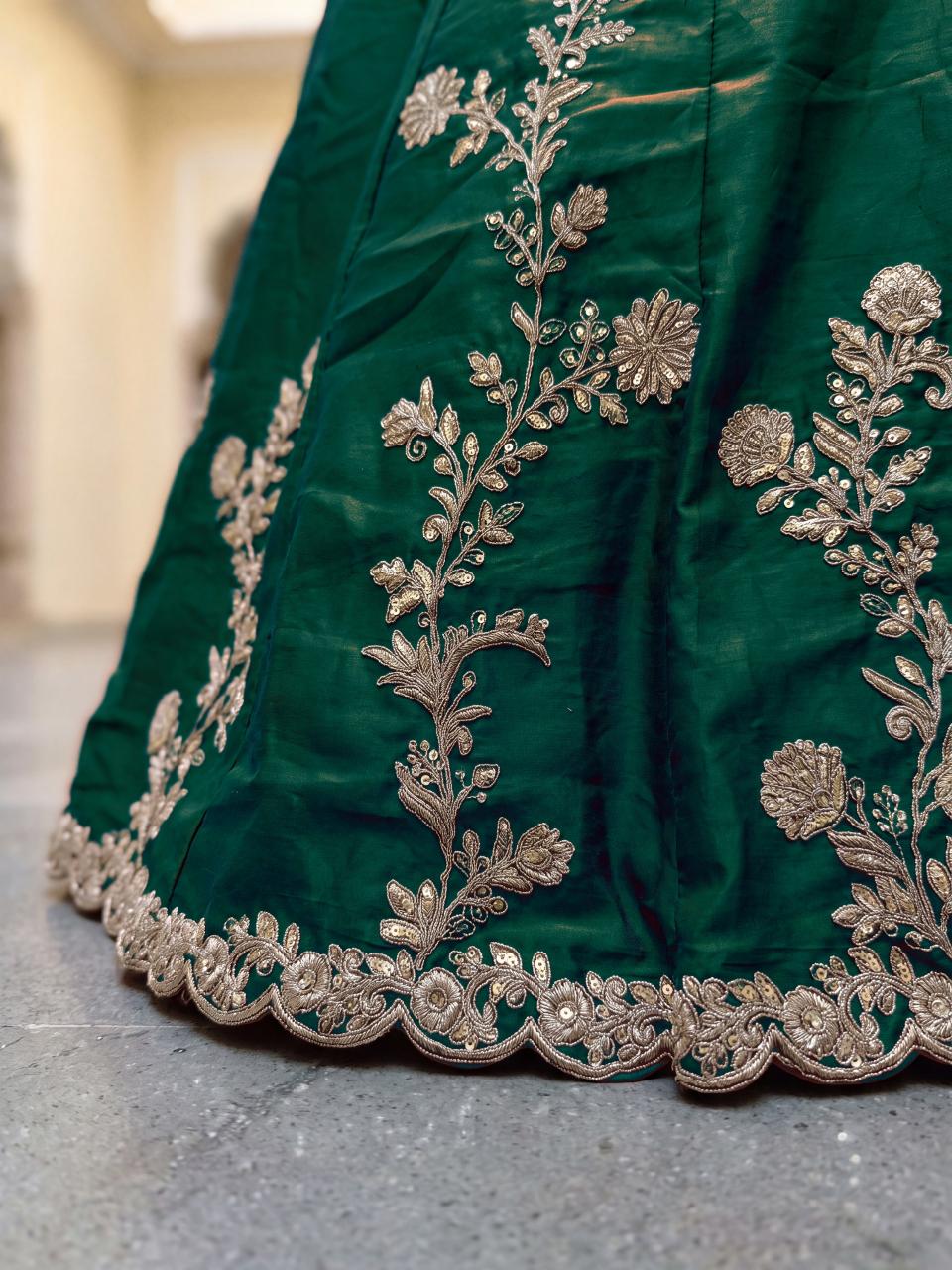Sabella 5135 Green catalog lehenga choli wholesale market